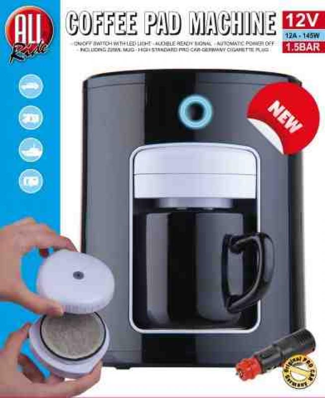 Senseo koffiepad machine 12 volt - 12 Volt Koffiezetapparaten 12v | 24v - Koelen, koken en keuken - binnen Vrachtwagen | Truck | Online bestellen -